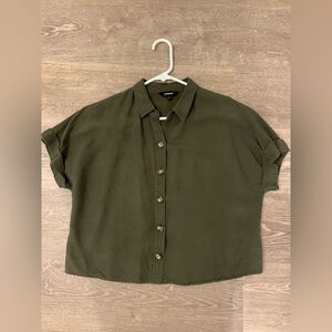 Express Dark Olive Shirt